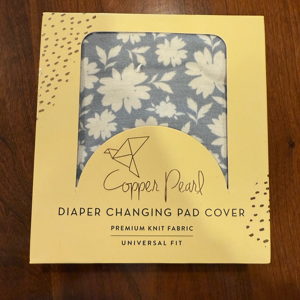 Copper Pearl Diaper Changing Pad Cover